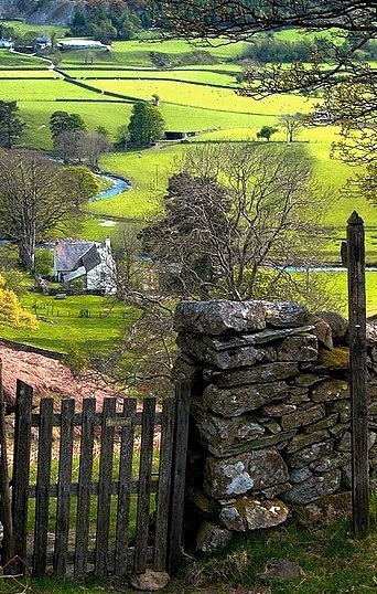 Gated Entry, Mersey River Valley, England
