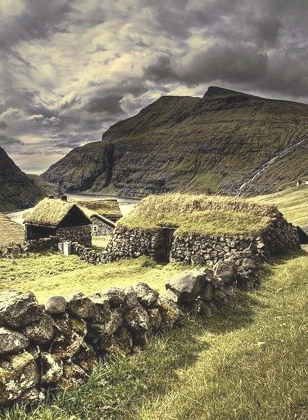 Ancient Stone House, The Faroe Islands