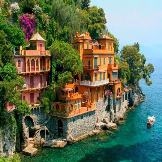 Seaside, Portofino, Italy